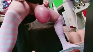 World Record Balls 6 Kilos - I want you to lick my extreme balls all day long you horny pervert !