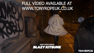 TONY ROPE MEETS .... BLAZY KITSUNE - DUTCH BABE STRETCHED BY MONSTER BBC