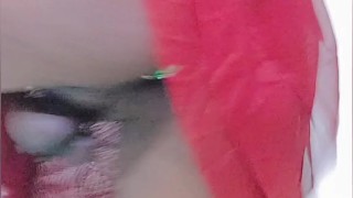 Sissy penis only allowed to piss only then lock it again as it's useless