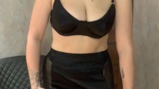 I'd be happy if you undressed me.