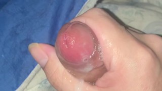 daily jerk off 17/30 - dripping precum and orgasm - jerk off challenge