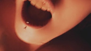 Four fingers deep in your pretty little kitten as she moans