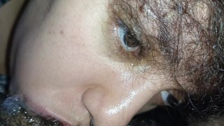 pov very close beautiful girl sucking cock non stop she devoured it with gusto🍌🤤💦😋💁‍♀️🥛🥹😈🥹