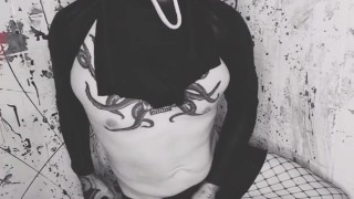 Ghostface Masturbating in Shower Horror Porn