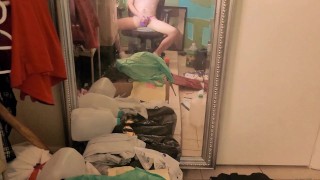 twink showing off new thong