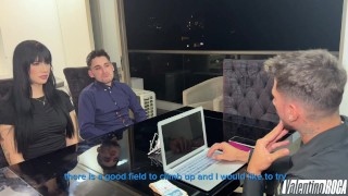 La Entrevista De Trabajo Se Convirtio En Una Fiesta De Pollas Para Una Latina Caliente