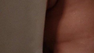 Stepsister loves when I watch they in village shower