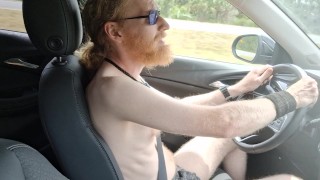 Driving to underwear night - but the underwear goes out the window!