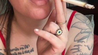 Smoking Made Me Horny & Masturbate - Full Vids on OF
