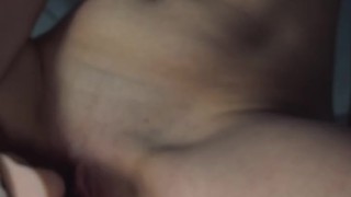 she fucks herself, so as not to cheat on her boyfriend