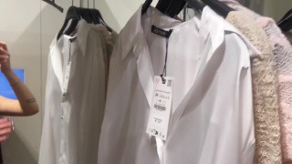 4K ZARA Transparent Tops Try On Haul See Through