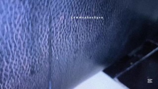 I Waited For My Neighbor Till I busted Out Nut On My Couch