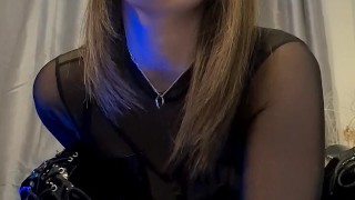 JOI cum countdown wearing nylons