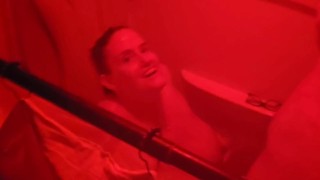 Good clean fun. Playing in the shower. Wasn't going to post this then thought why not.