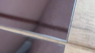 College girl sucks and fucks instead of studying