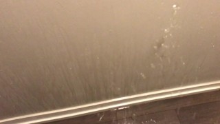 Power Pissing All Over My Hallway Walls and Floor