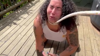 Que buen SERVICIO DE MAMADA me dio mi sumisa lesbiana,gracias