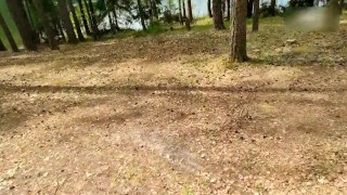 Smeared with cream, and fucked a married MILF while her husband was running.