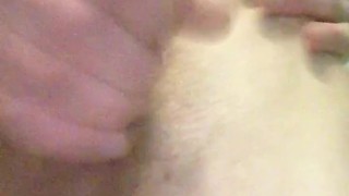 Nutting in a hallway