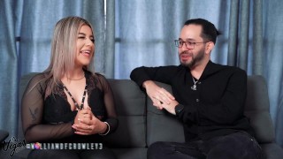 Naty Delgado tells us a little more about her and then gets fucked hard