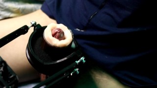 Super hard masturbation and mega orgasm!