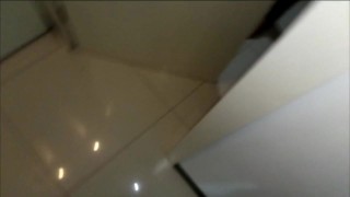 Anal sex, friend t,r,v discovers me in the bathroom with my toy, and breaks my ass with her big cock