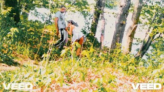 PARDOY CAMPING REAL PUBLIC BLOWJOB OUTSIDE OFF A BIKETRAIL