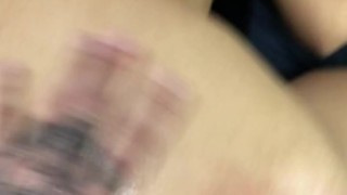 Waking up the neighbors with rought anal sex