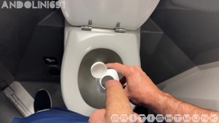 British Twunk drinking Andolini’s piss from hung french on the train and in the shower