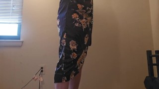 Pretty Dress/thong/leash