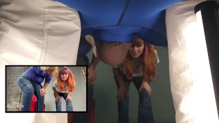 POV ball busting tutorial two views