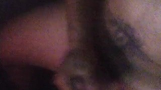 Hot Latino thug masturbating in gloryhole while guys peek through the hole on each side