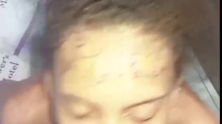 NAMORADA DO MEU AMIGO SENDO TRATADA COMO DEVE SER, GOZEI NA CARA DELA