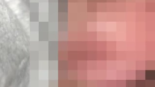 Snowbunny white girl swallowing every nut