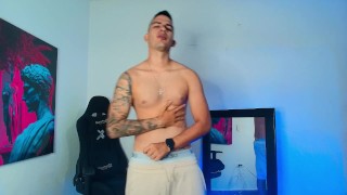 MY NEIGHBOR CAME INTO MY ROOM AND WANTED TO FUCK MY ASS AND TOUCH MY PENIS