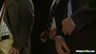 DaddysexFiles: Brock Rustin and JD Ryder join a bunch of working men craving for a big load