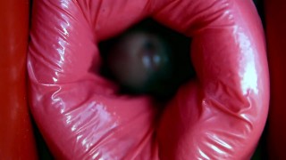 Big dick stuck in hole