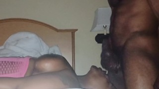 DICK DIVING ALL IN MY WET MOUTH EBONY THROAT!!!!!!!!!!!!