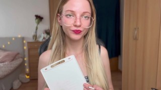 ASMR femdom therapist appointment