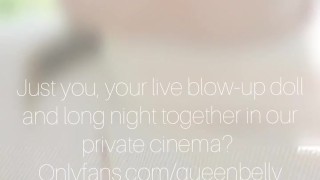 Hose bracelet in anal, deform belly inflation in nature