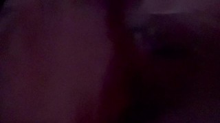 I stroke my hard cock in adult theater