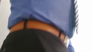 en traje