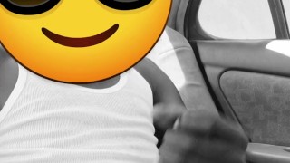 In the car again ( big cumshot)