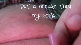 Beautiful Frenum Cock - I did it