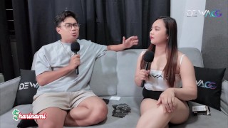 [DEWAGG PORN] Sexy Podcast Bersama Sharinami 2 - Tanya Jawab yang Bikin Kita Terangsang