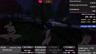 Seleka-san who Exposes unnoticed with Naked Coat - Speedrun FAIL