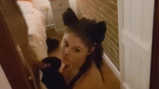 Meow let me milk you x
