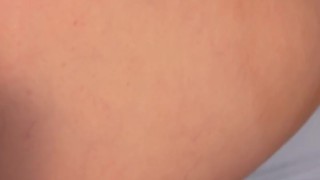 Face down ass up cum shot