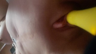 Babe horny and wanting your dick creaming masterbating