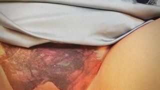 I'm alone touching and playing my Wet pussy